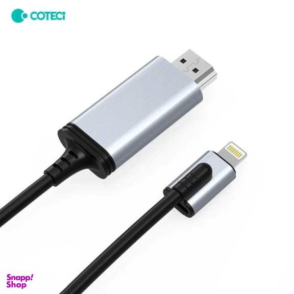 کابل تبدیل Lightning به HDMI کوتسی مدل 33024 طول 1.8 متر