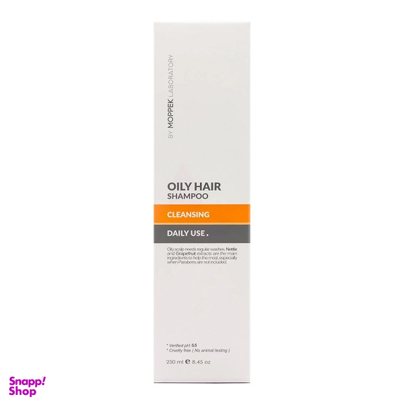 شامپو مو موپک مدل Oil hair حجم 250 میلی لیتر