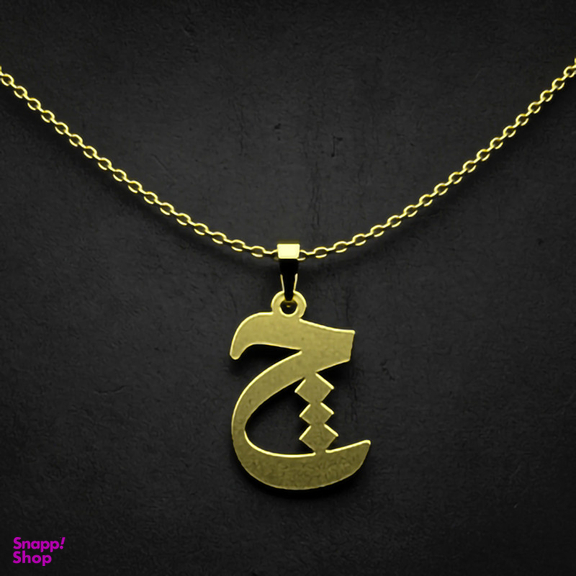 گردنبند طلا 18 عیار زنانه مدوپد مدل حرف چ کد I3-1-1371