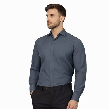 پیراهن مردانه آیکت مدل دوشین اسلیم کد 1007