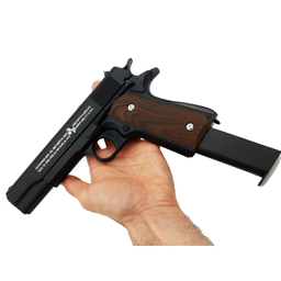 تفنگ بازی کلت فلزی ایر سافت گان کد C1911A+