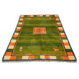 گبه دستباف سی پرشیا کد 171785 سایز 225x160 سانتی‌ متر