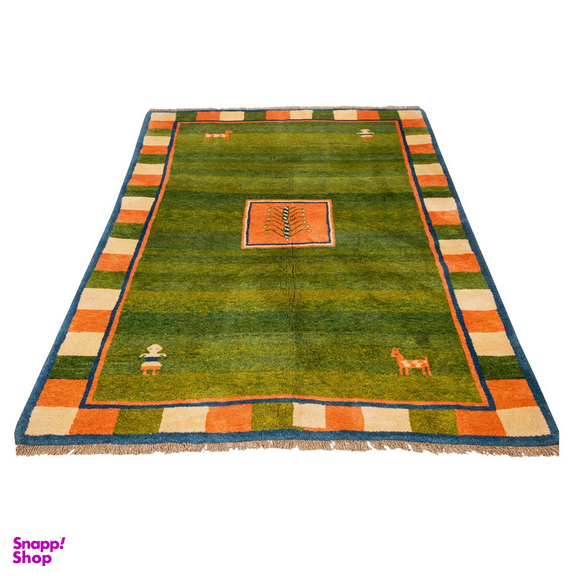 گبه دستباف سی پرشیا کد 171785 سایز 225x160 سانتی‌ متر