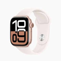 ساعت هوشمند اپل مدل Series 10 46mm Aluminum بند سیلیکونی