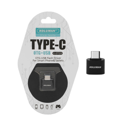 مبدل OTG USB به Type-C کلومن مدل K-OT03