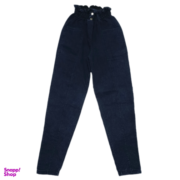 شلوار زنانه کد 66343 رنگ سرمه ای