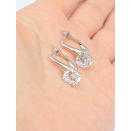 گوشواره زنانه ژوپینگ مدل کریستال سواروسکی کد swar