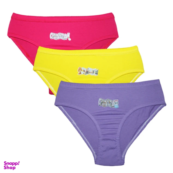 شورت اسلیپ دخترانه چیندکا کد 1003 مجموعه 6 عددی