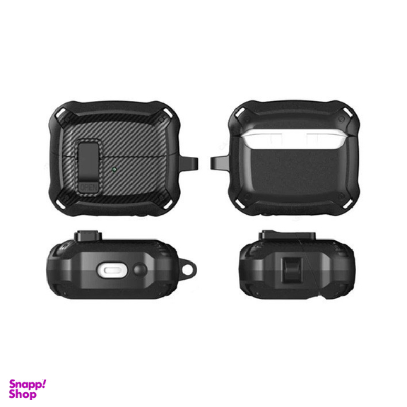 کاور ایرفون اگ شل مدل اپیکوی Carbon مناسب سامسونگ Galaxy Buds 3