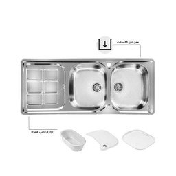 سینک اخوان کد 147 توکار