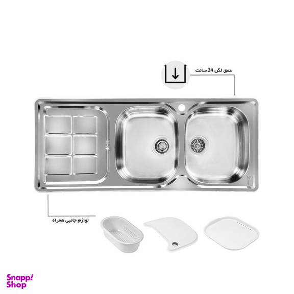 سینک اخوان کد 147 توکار