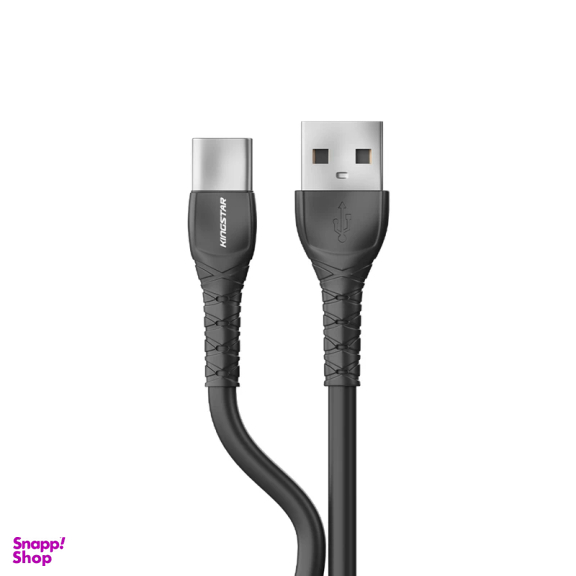 کابل دیتا Type-C کینگ استار مدل K520C طول 25 سانتی‌ متر