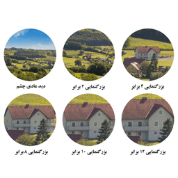دوربین دوچشمی ضد آب فالکون مدل 10X42 به همراه کیف حمل