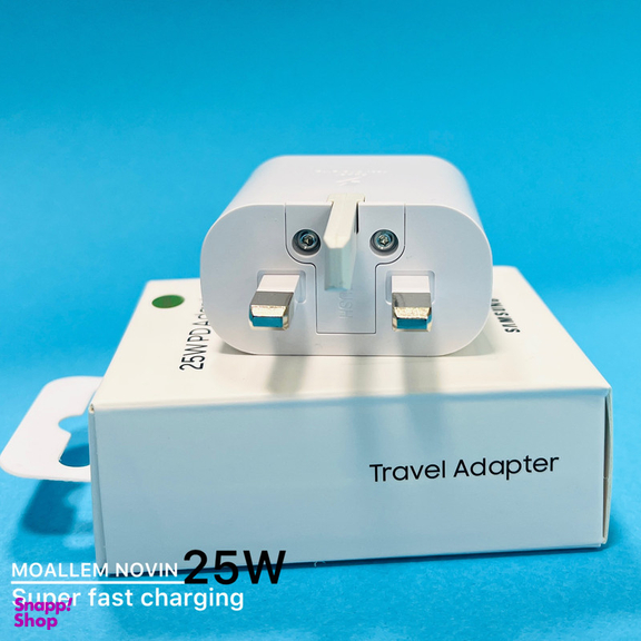 شارژر دیواری 25 وات معلم نوین مدل Galaxy A54