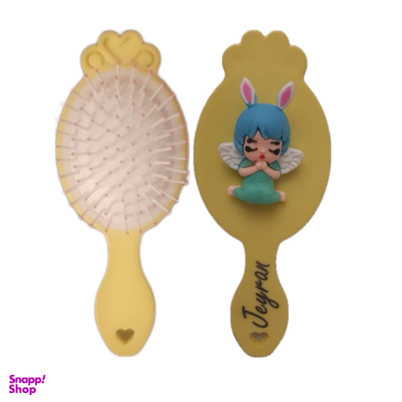 ست برس و آینه کودک مدل فرشته کد 20 مجموعه ۲ عددی