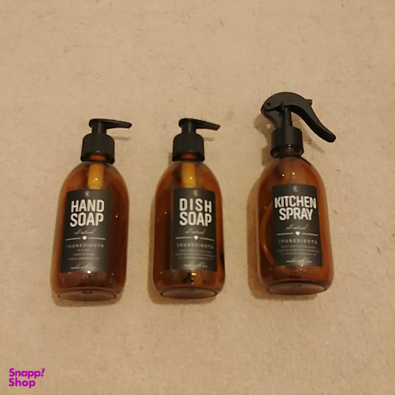 پمپ مایع دستشویی مدل آر مجموعه 2 عددی به همراه اسپری