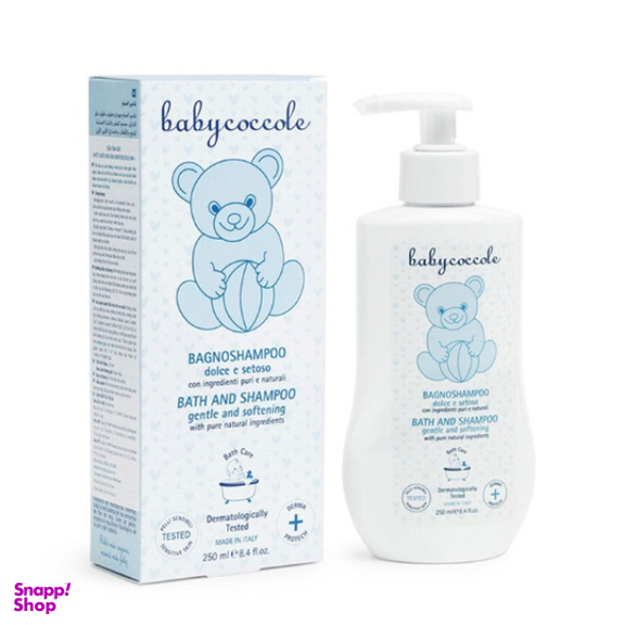 شامپو سر و بدن بیبی کوکول کد 8030009041416 حجم 250 میلی‌ لیتر
