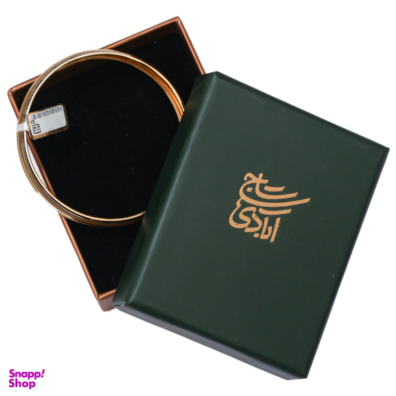 النگو طلا 18 عیار زنانه گالری تاج آبادی طرح آوا کد 471