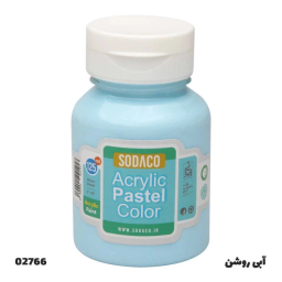 رنگ اکریلیک پاستلی سوداکو کد EA02 حجم 125 میلی لیتر