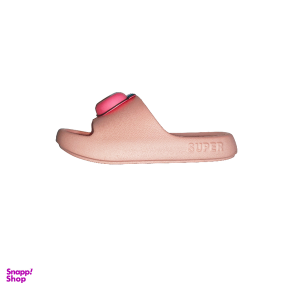 دمپایی زنانه پاپا مدل تینا طرح هلو