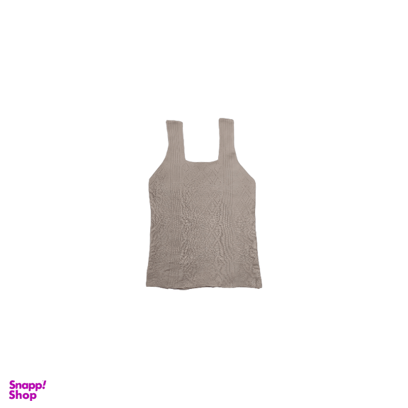 تاپ بافت زنانه مدل آنا کد 2456 رنگ بژ