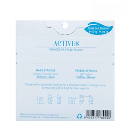 سیم گیتار کلاسیک نوبلوخ سری Actives مدل 500ADQ