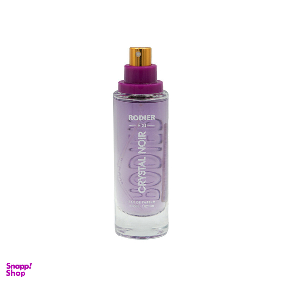 عطر جیبی زنانه رودیر مدل CRYSTAL NOIR حجم 30 میلی لیتر