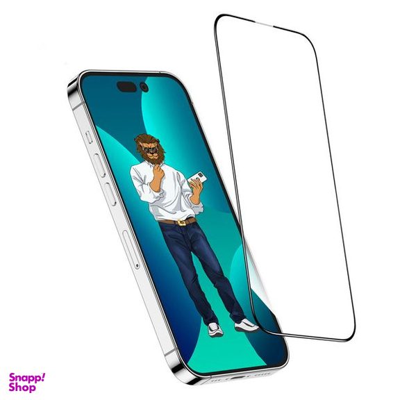محافظ صفحه نمایش گرین لاین مدل 9H steve مناسب برای گوشی موبایل اپل iphone 14 pro max