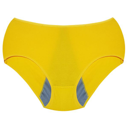 شورتکس زنانه ماییلدا مدل دولایه کد 4920-489 رنگ زرد