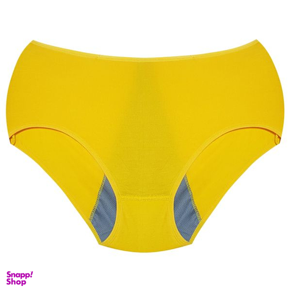 شورتکس زنانه ماییلدا مدل دولایه کد 4920-489 رنگ زرد