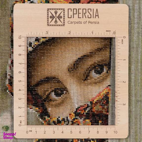 تابلو فرش دستباف سی پرشیا مدل دختر شاهسون کد 902979