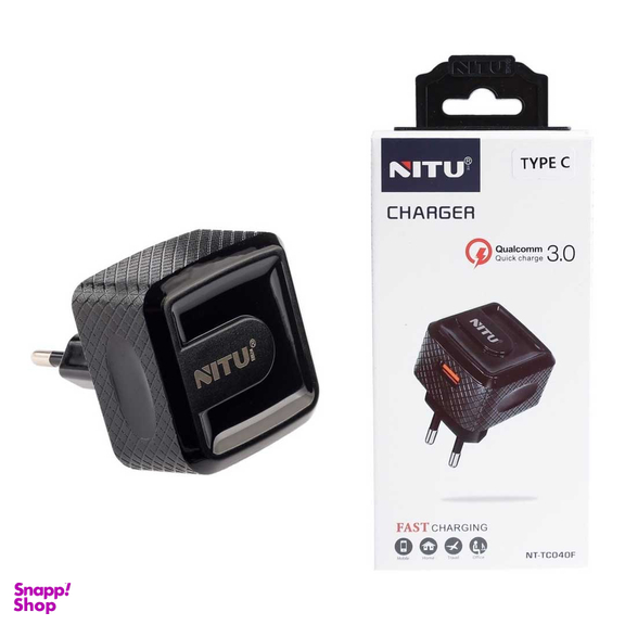 شارژر دیواری فست شارژ QC3.0 نیتو مدل NT-TC40F همراه با کابل microUSB