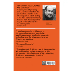 کتاب The Bed of Procrustes: Philosophical and Practical Aphorisms اثر Nassim Nicholas Taleb
