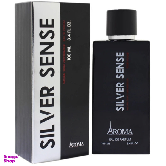 ادوپرفیوم مردانه آروما مدل Silver Sense