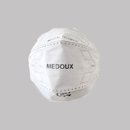 ماسک سه بعدی سفید مداکس (Medoux) بسته 25 عددی