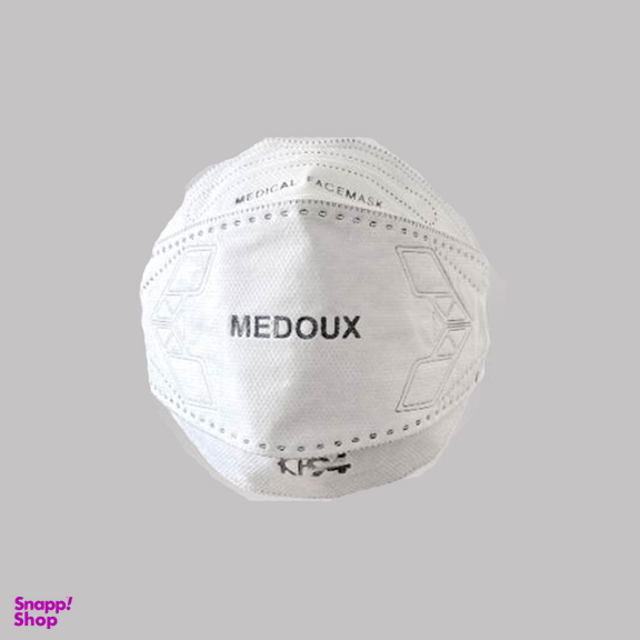 ماسک سه بعدی سفید مداکس (Medoux) بسته 25 عددی