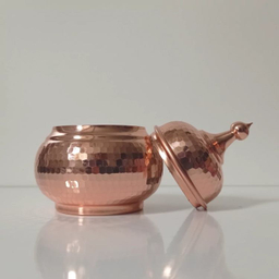 آجیل خوری مسی مدل بدون پایه گنبدی کد ZH228.3