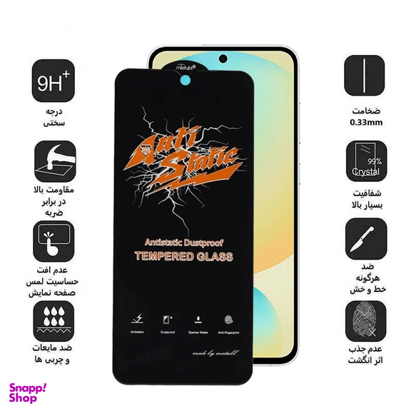 محافظ صفحه نمایش اپیکوی مدل AntiStatic DustProof مناسب برای گوشی موبایل سامسونگ Galaxy S24 Fe