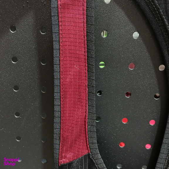 ست تاپ و شلوارک ورزشی مردانه کد 1551 رنگ مشکی زرشکی