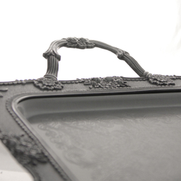 سینی پیتر پیوتر مدل گل رز مستطیل کد 8167