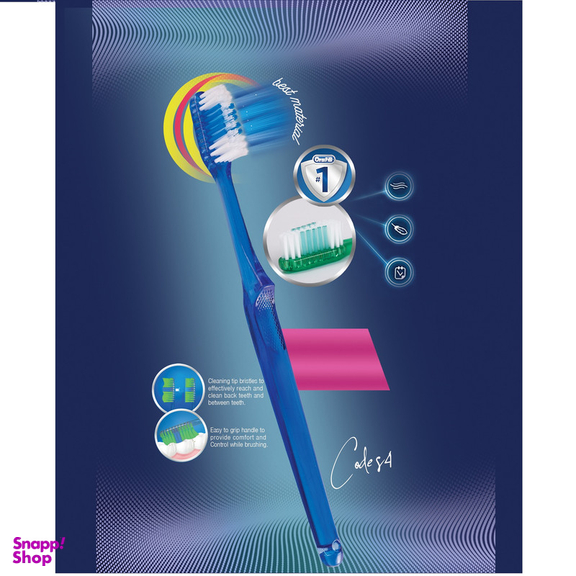 مسواک اسپارکل مدل S4 با برس متوسط بسته 5 عددی