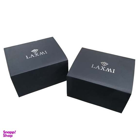 ست ساعت مچی عقربه ای زنانه و مردانه لاکسمی مدل 16-8518G-8518L