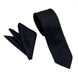 ست کراوات و دستمال جیب مردانه آیکت طرح جودون کد 100