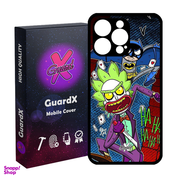کاور گوشی موبایل گارد ایکس طرح Rick and Morty مدل Glass10154 مناسب برای اپل iPhone 15 Pro Max