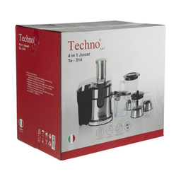 آبمیوه گیری چهارکاره تکنو مدل Te-314