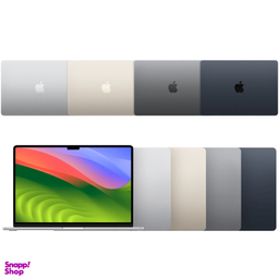 لپ تاپ 13.6 اینچ اپل مدل MacBook Air MW0W3 2025 -M4-16GB RAM-256GB SSD