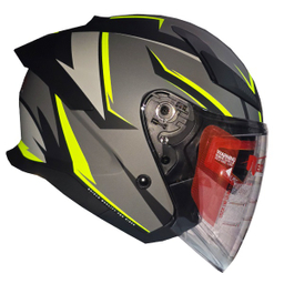 کلاه کاسکت ردلاین مدل بدون فک عینک دار کد RE_965_GR