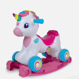 راکر کودک طرح اسب موزیکال مدل 61764