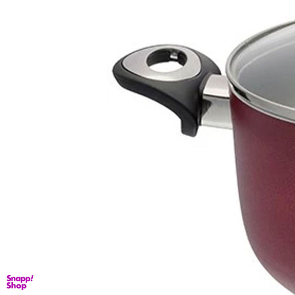 قابلمه گرانیتا زرساب با در شیشه ای مدل GT-420 سایز 20