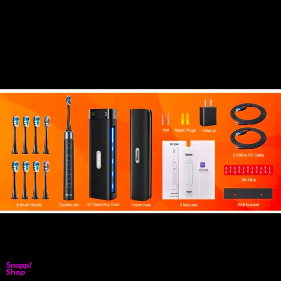 مسواک برقی هوشمند بیتوی مدل S2+HD2 به همراه کیس تمیزکننده UV